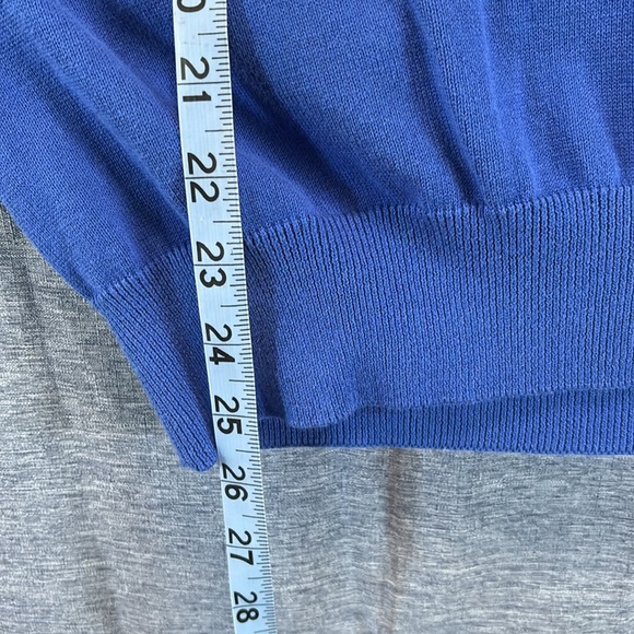 Chaps Men’s Sz L 1/4 Zip Elastic Wrists and Waist Sweater - Picture 5 of 5